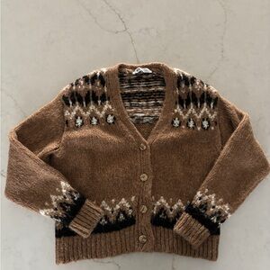 Zara Alpaca/Wool Knit Sweater